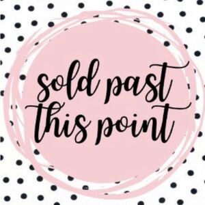 Sold Past This Point